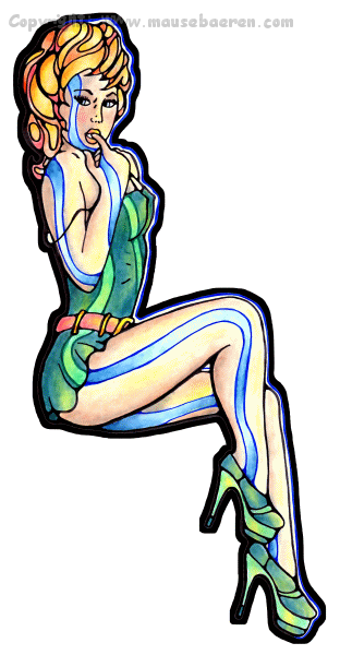 pinup maedchen girl-illustration-comic-individuell-cartoons-zeichnungen-mausebaeren